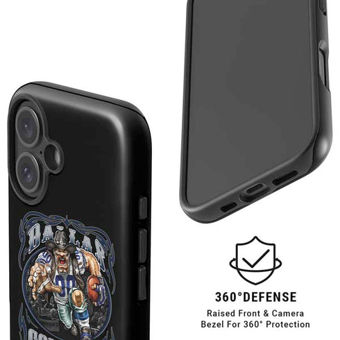 Liquid Blue NFL Dallas Cowboys Running Back iPhone 16 Plus Magsafe Impact Case